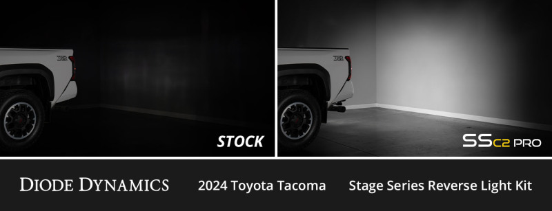 Toyota Tundra LED Light Kit - Rear - Diode Dynamics - Stage Series Reverse Light Kit - C2 Pro - Red - `22-`27